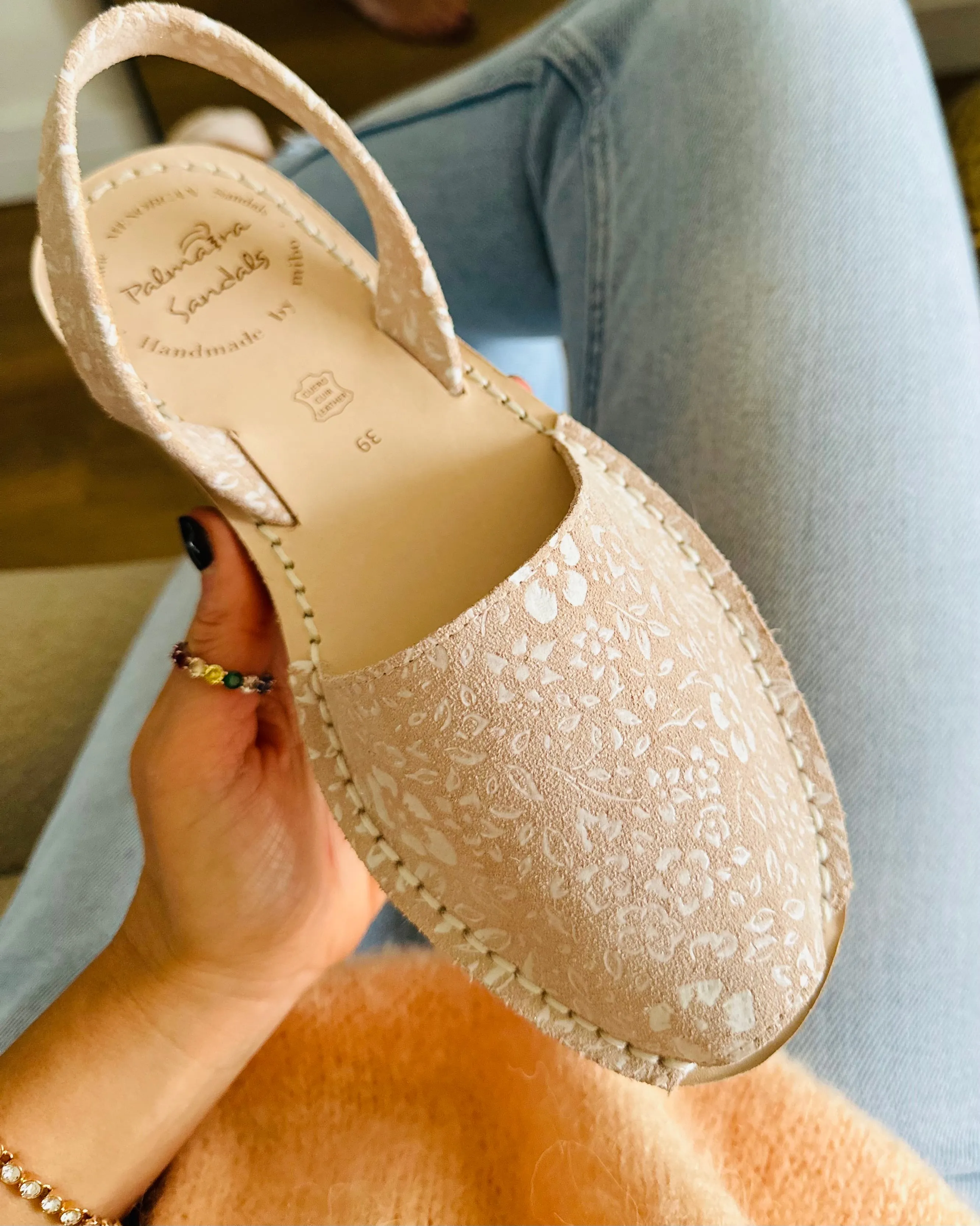 Blossom Cream Avarcas