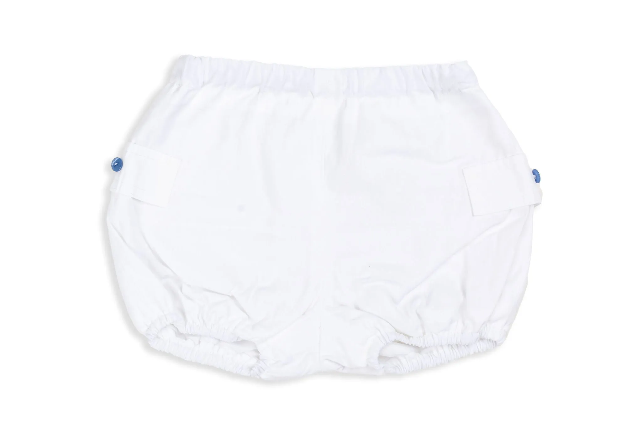 Blue Check Two-Piece Little Boy Short Set
