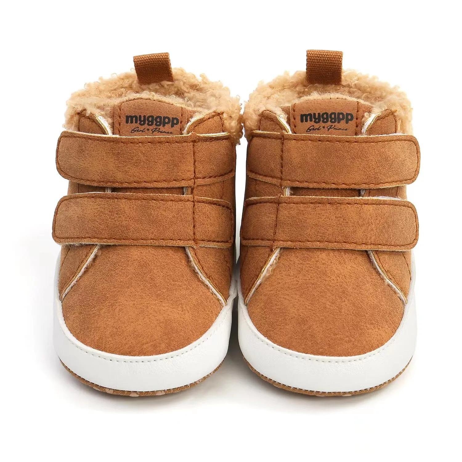 Bob High Top Plush First Walker Shoes