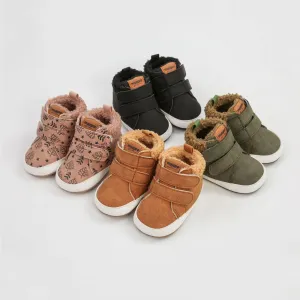 Bob High Top Plush First Walker Shoes