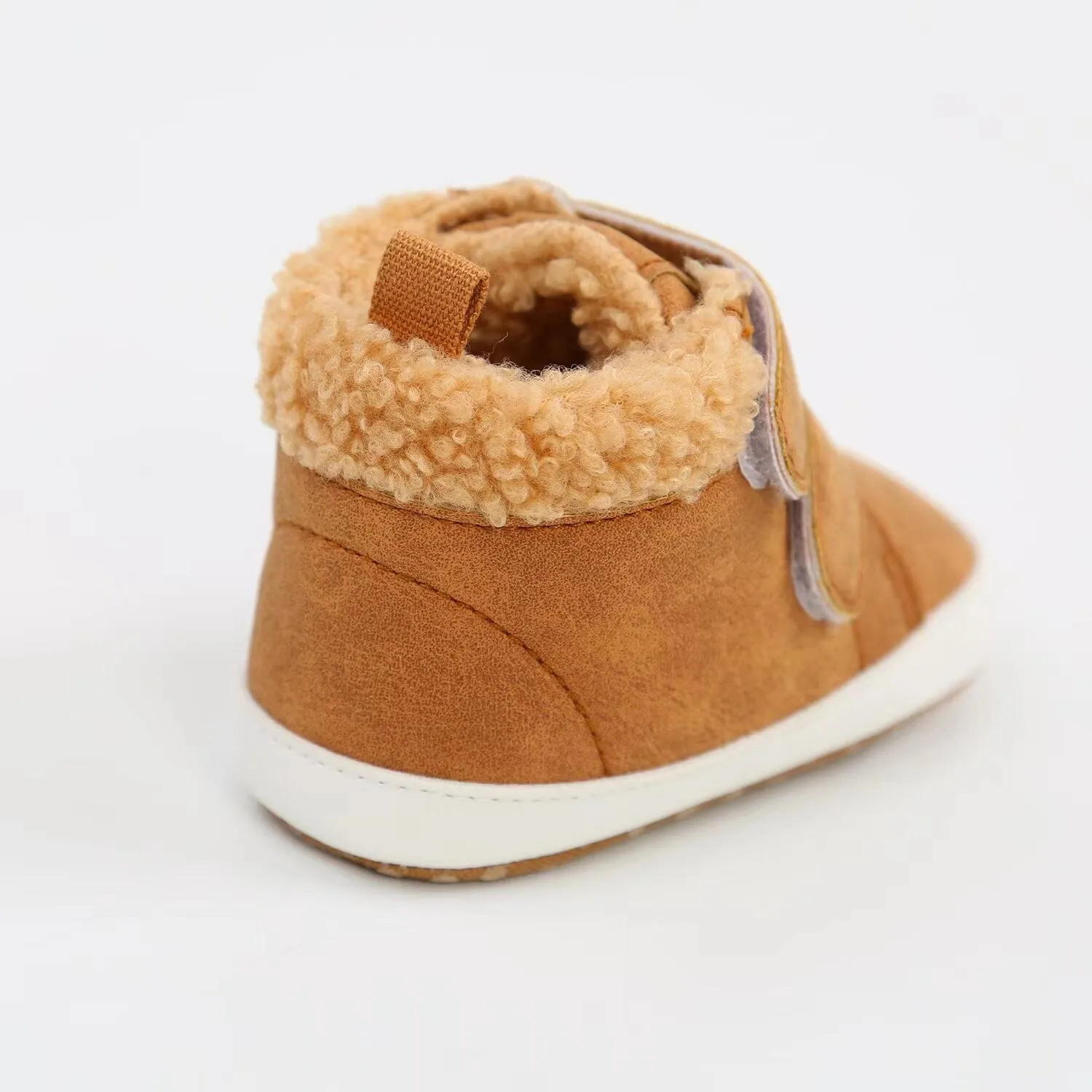 Bob High Top Plush First Walker Shoes