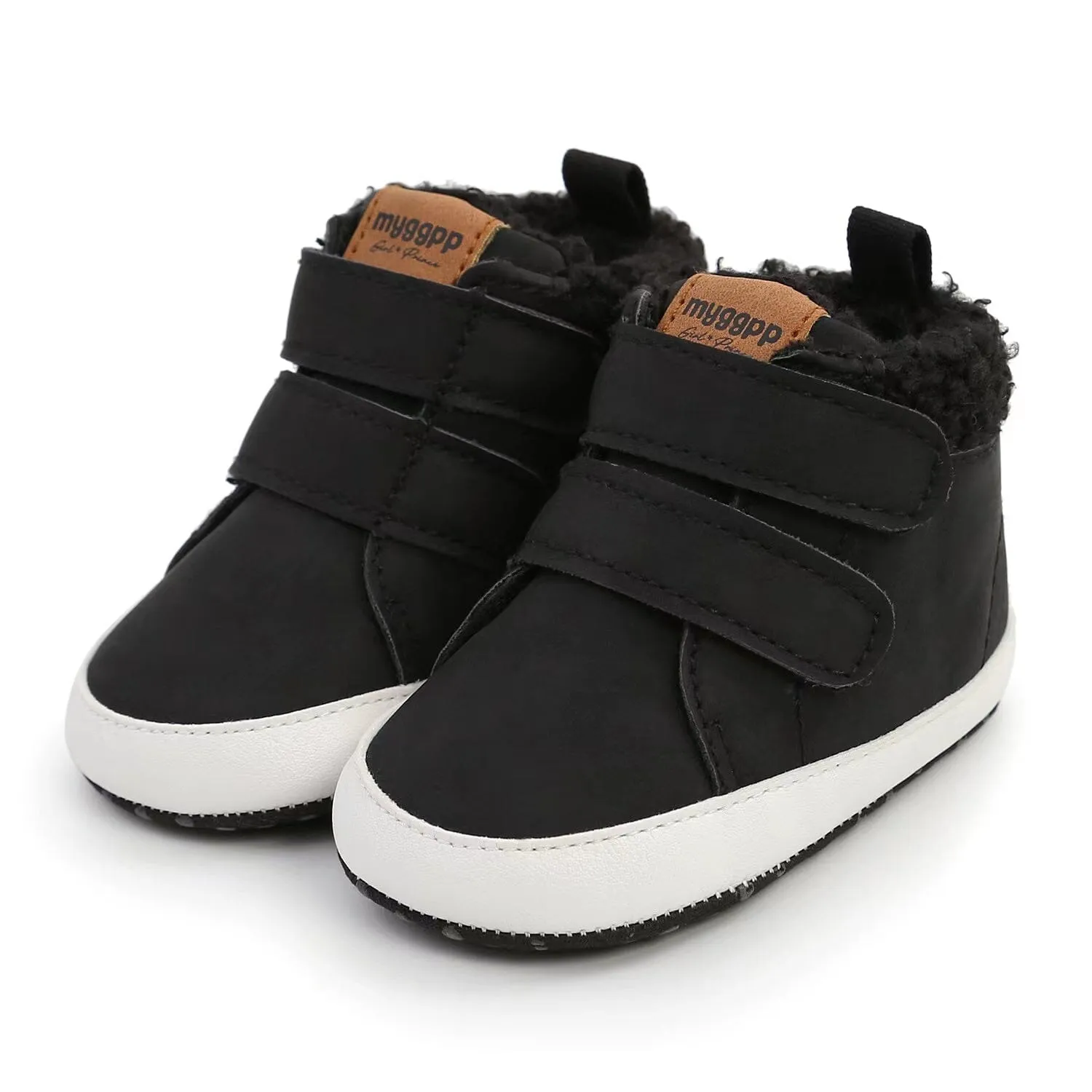 Bob High Top Plush First Walker Shoes