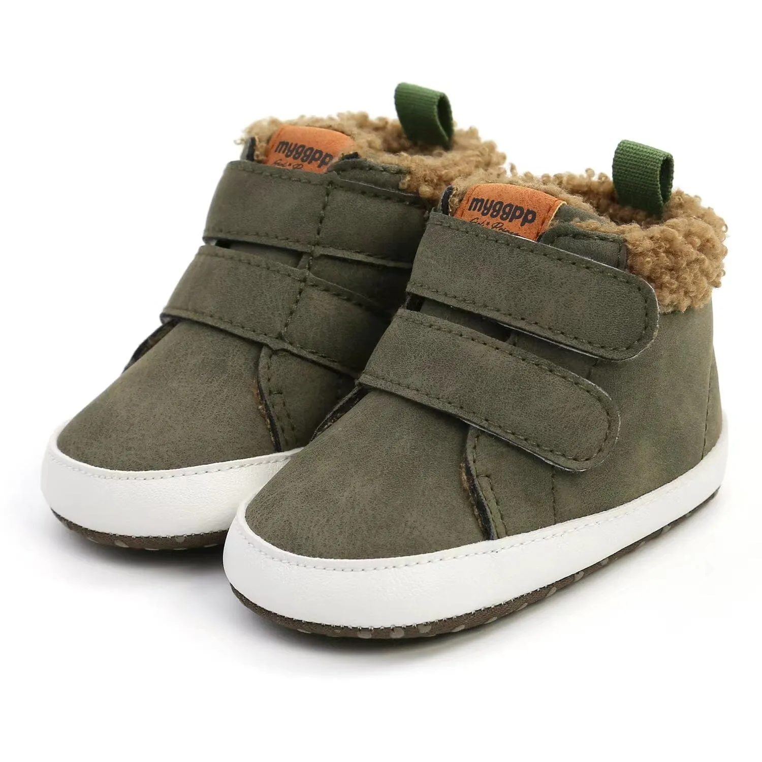 Bob High Top Plush First Walker Shoes