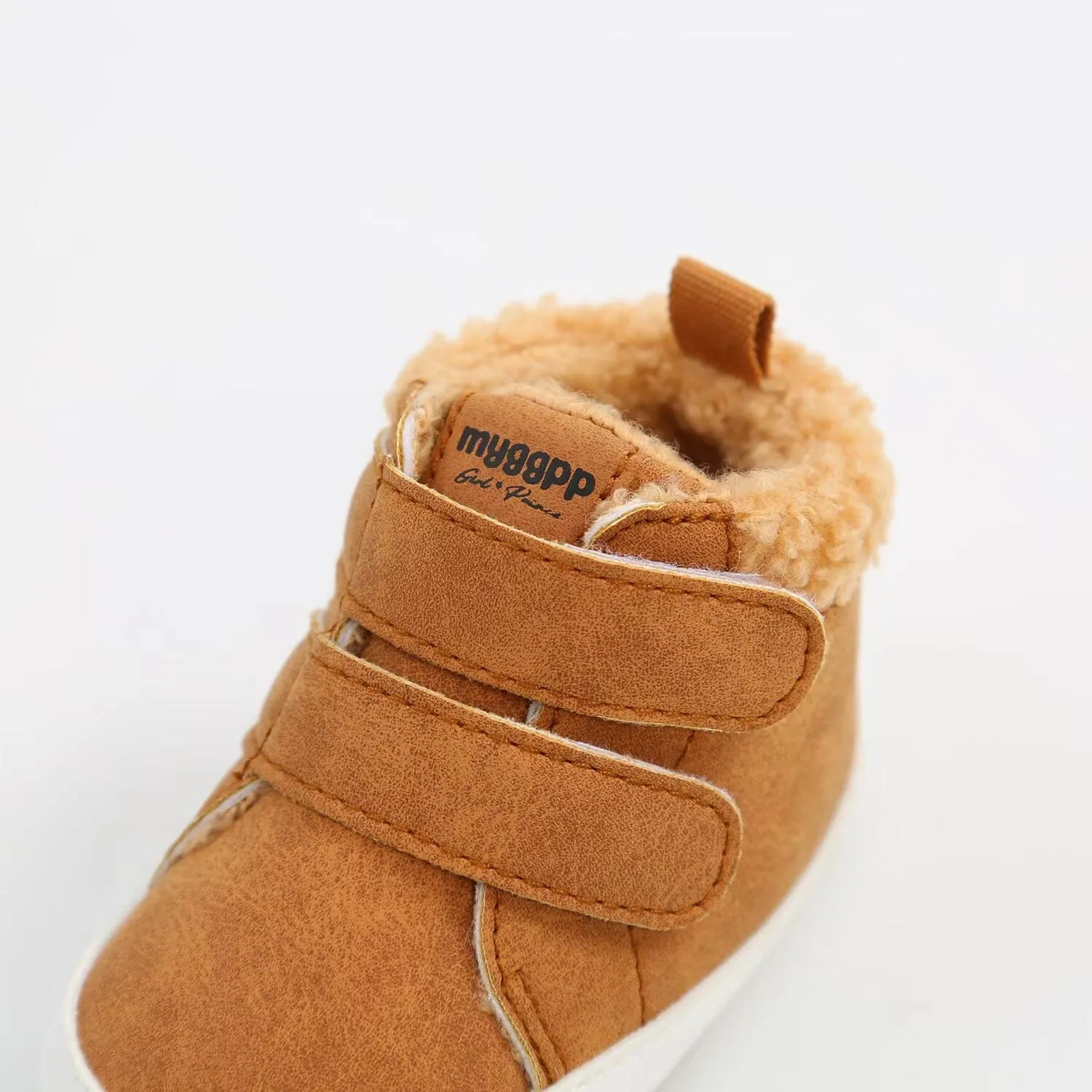 Bob High Top Plush First Walker Shoes