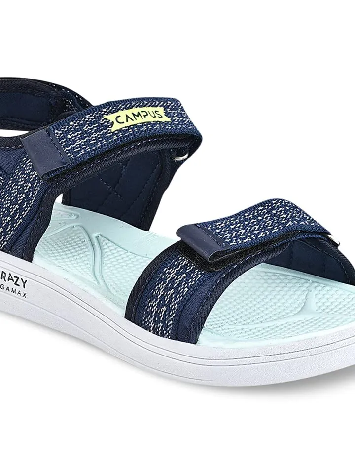 Campus Women's GC-2220L NAVY/P.GRN Sandal 5-UK/India