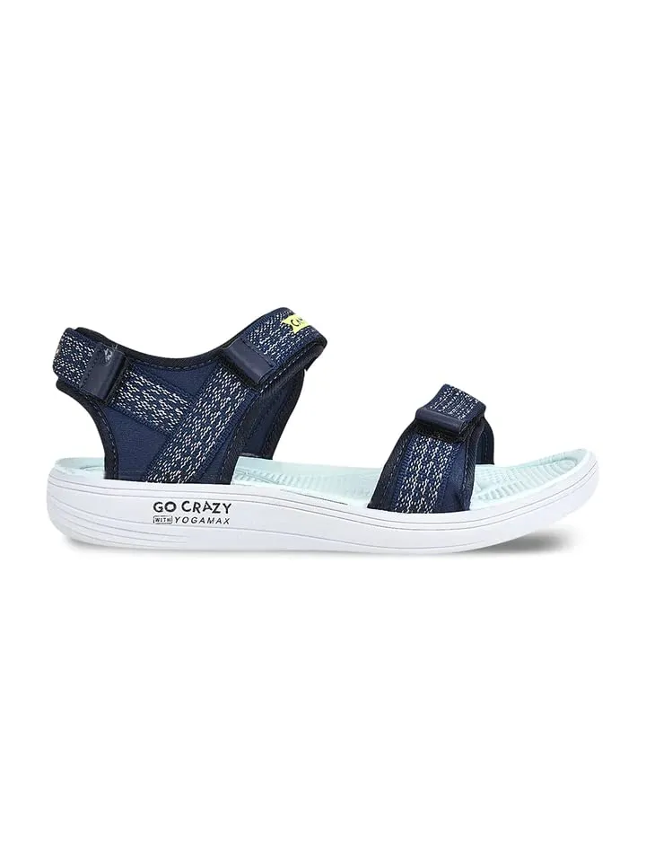 Campus Women's GC-2220L NAVY/P.GRN Sandal 5-UK/India