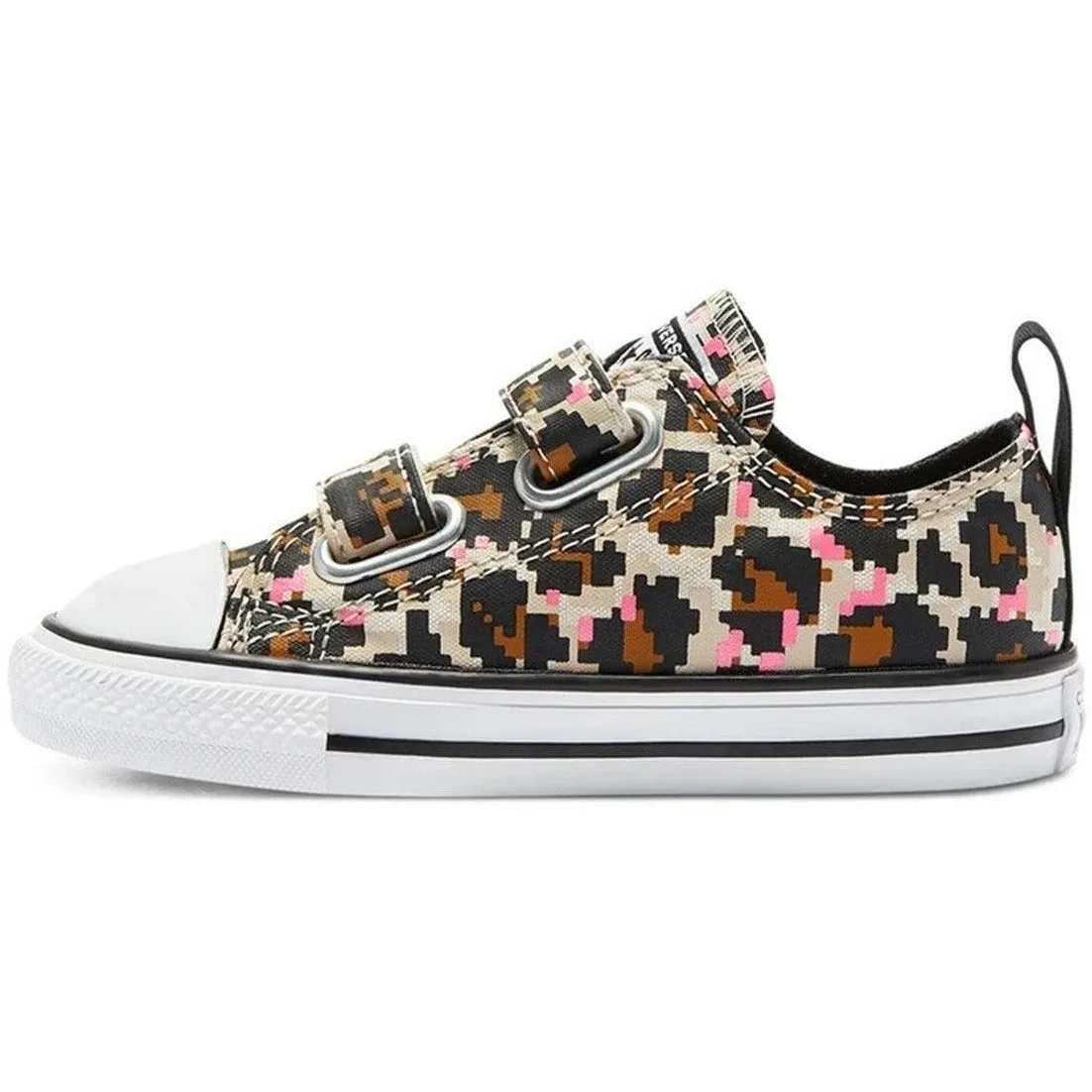 Converse Chuck Taylor Animal Print 2V Infant Low Top Shoe