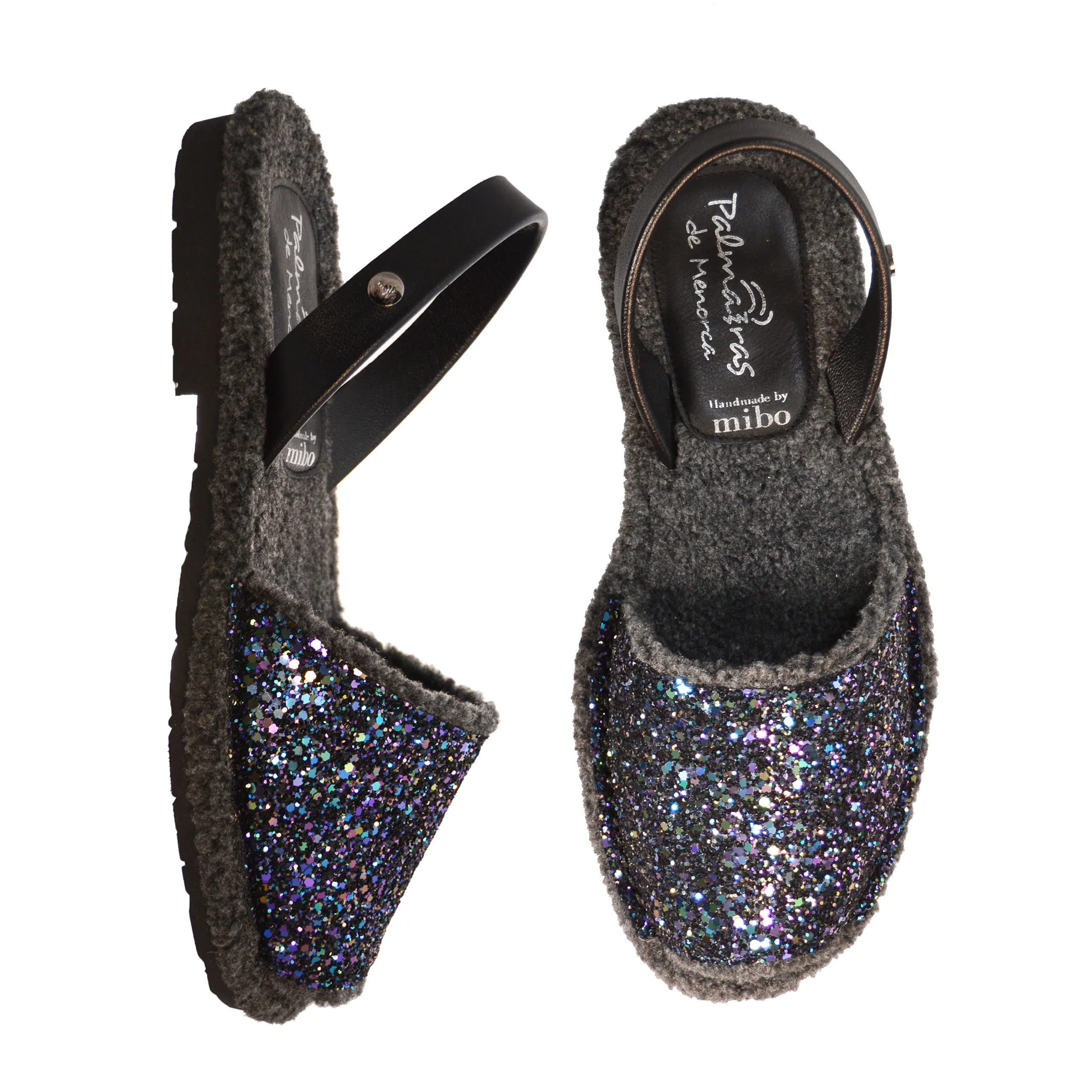 Dark Multi Glitter Palmaira Snug