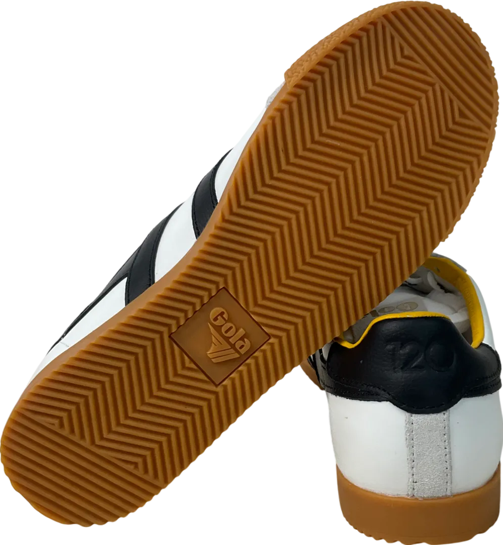 gola Cream Equipe Ii Leather Trainers UK 7 EU 40 👠
