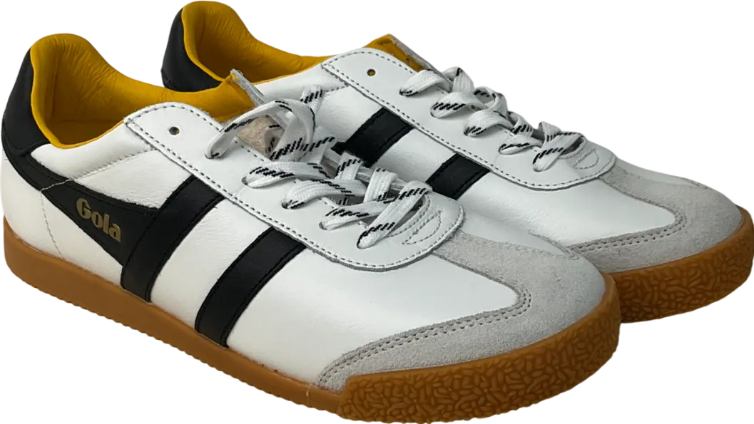 gola Cream Equipe Ii Leather Trainers UK 7 EU 40 👠