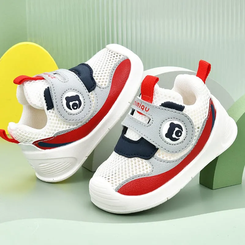 Larry Bear Mesh First Walker Sneakers