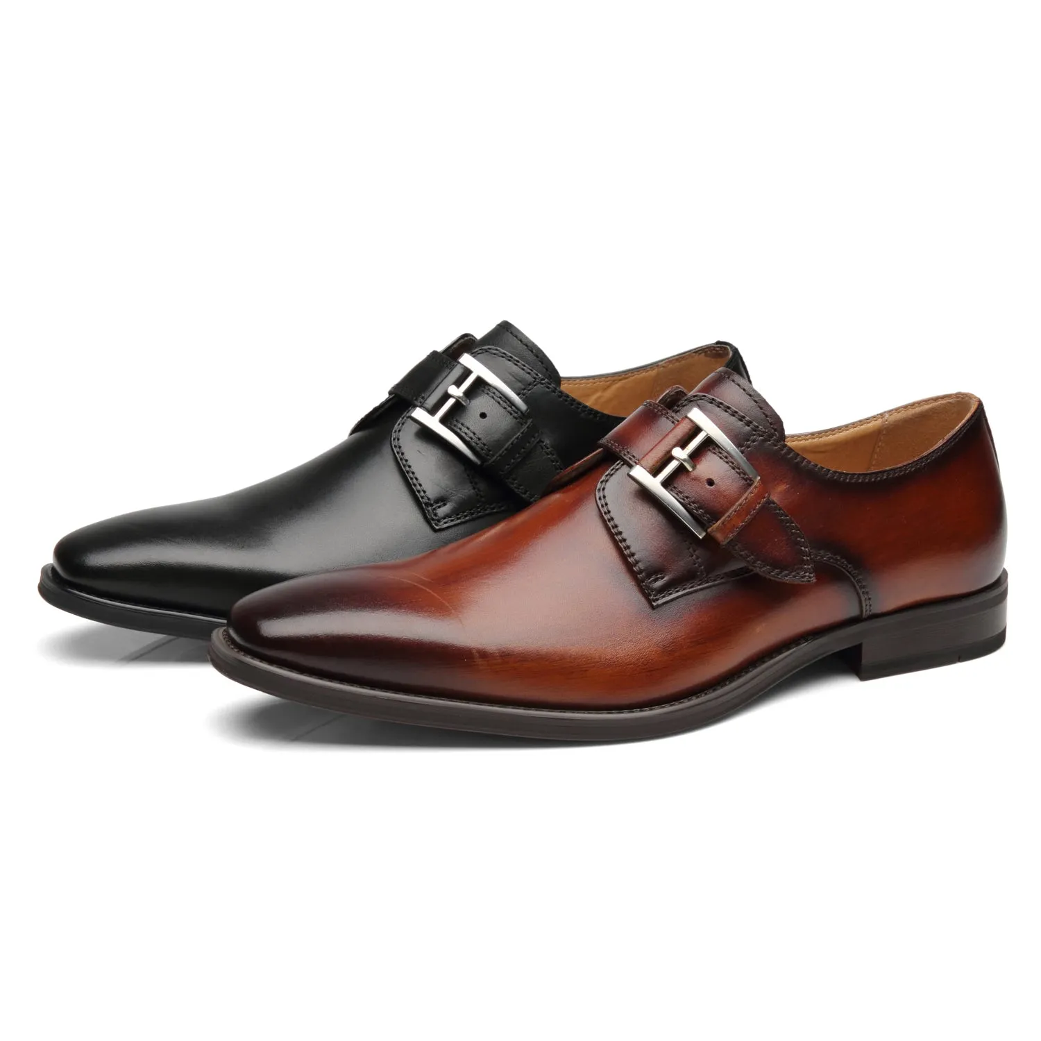 Men's Slip On Loafers  Dress Shoes Will-1-cognac
