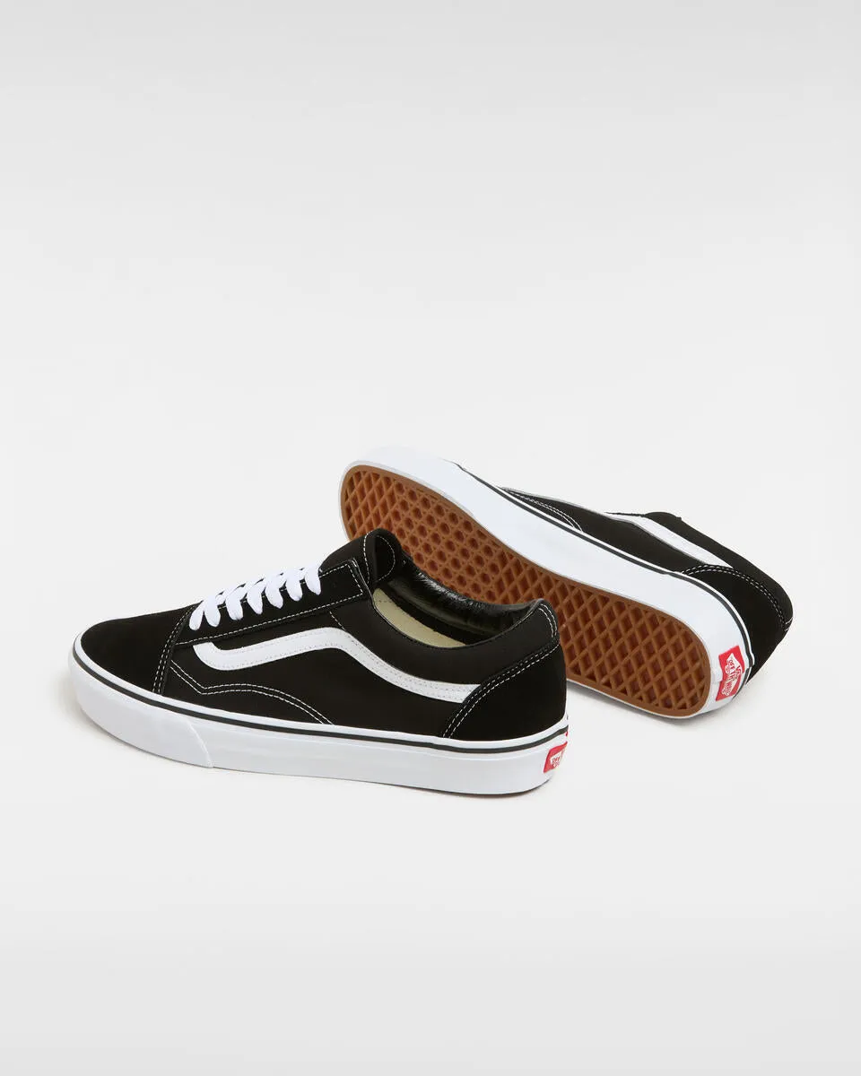 Vans Unisex Old Skool Shoes Black/White VN000D3HY28